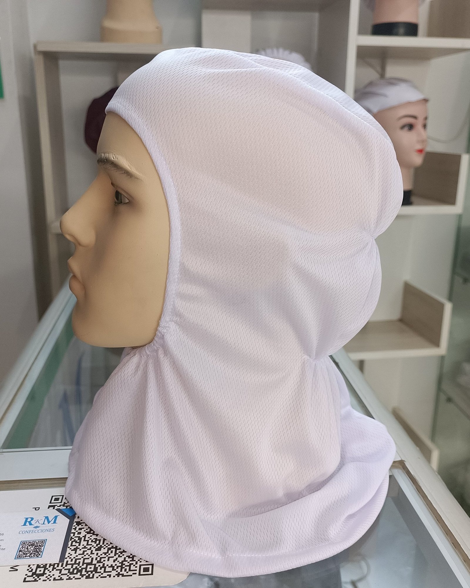 Cofias de Tela Capucha abierto - Tocas lavables Reutilizables - RKM Confecciones