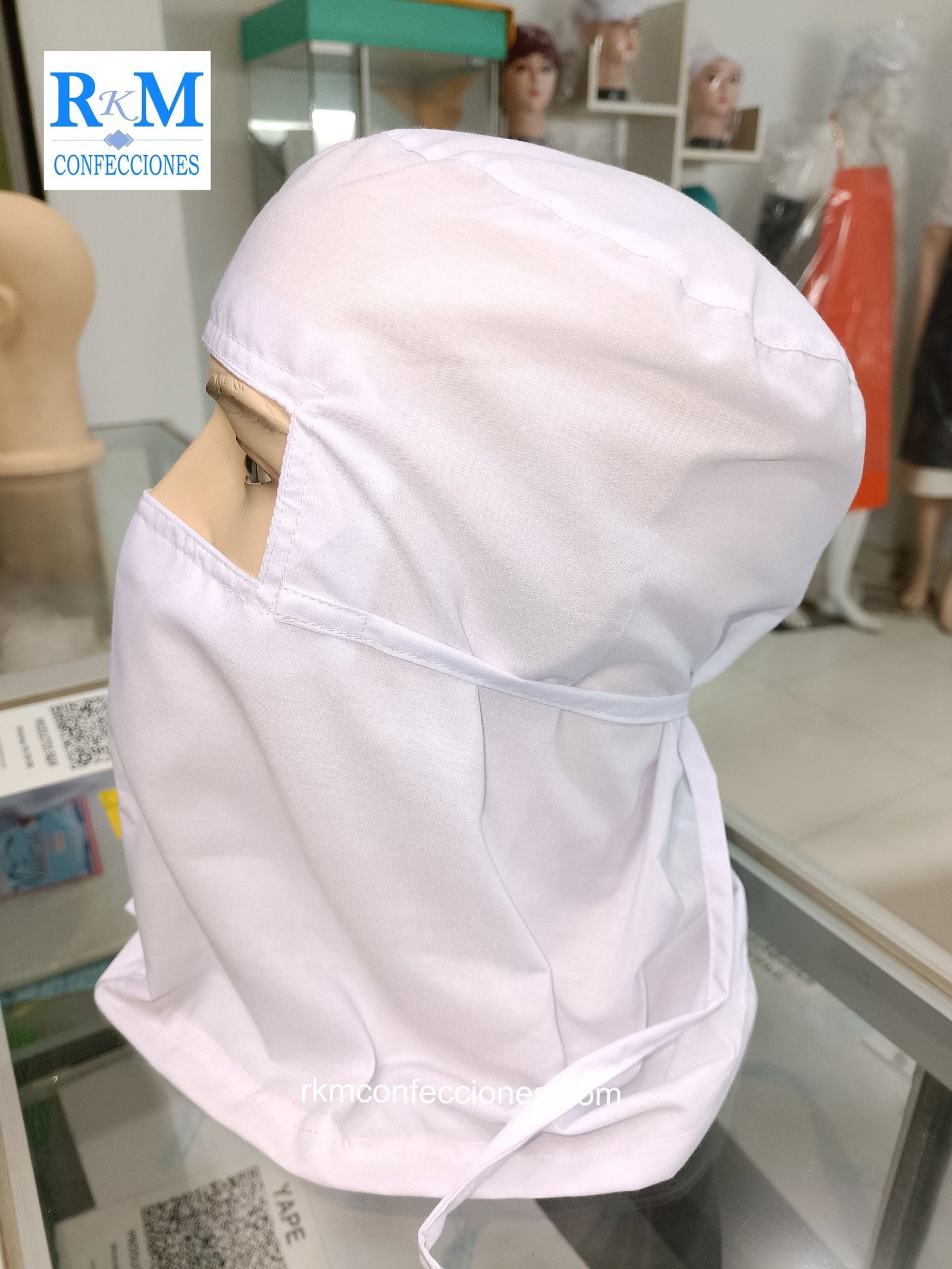 Cofias de Tela modelo Capucha Cerrado-Escafandra - Ninja - Balaclava
