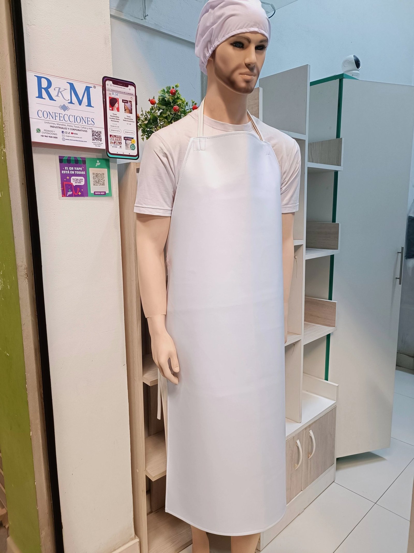 Mandiles de marroquín y cuerina -impermeable - RKM Confecciones