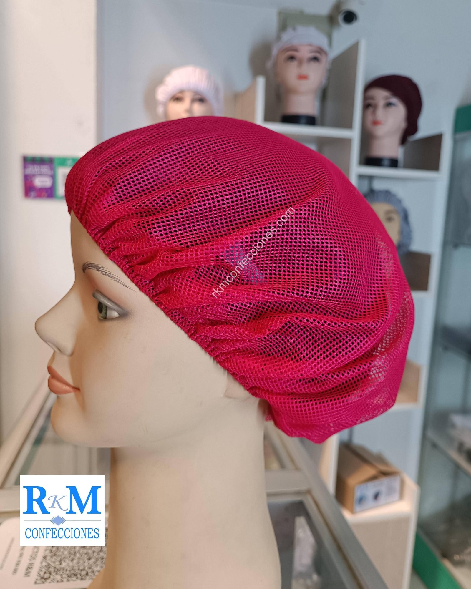 Tocas Reutilizables lavables Tocas Reutilizables Fucsia Coral Cofias De Tela Mk3zR9QpMjFvnbG0