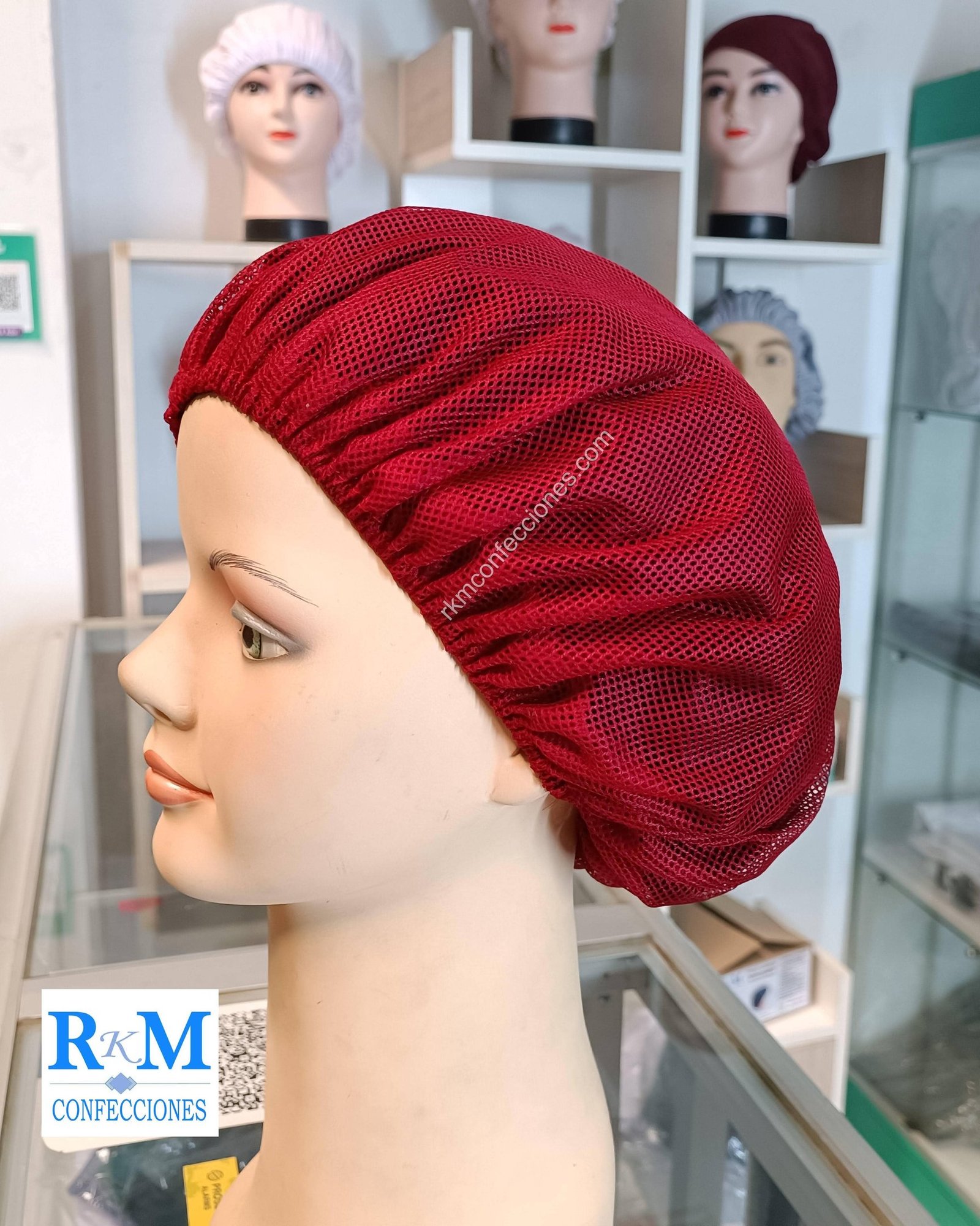 Tocas Reutilizables lavables Tocas Reutilizables Rojo Guinda Cofias De Tela M6LwBJ30vBFbrGb6