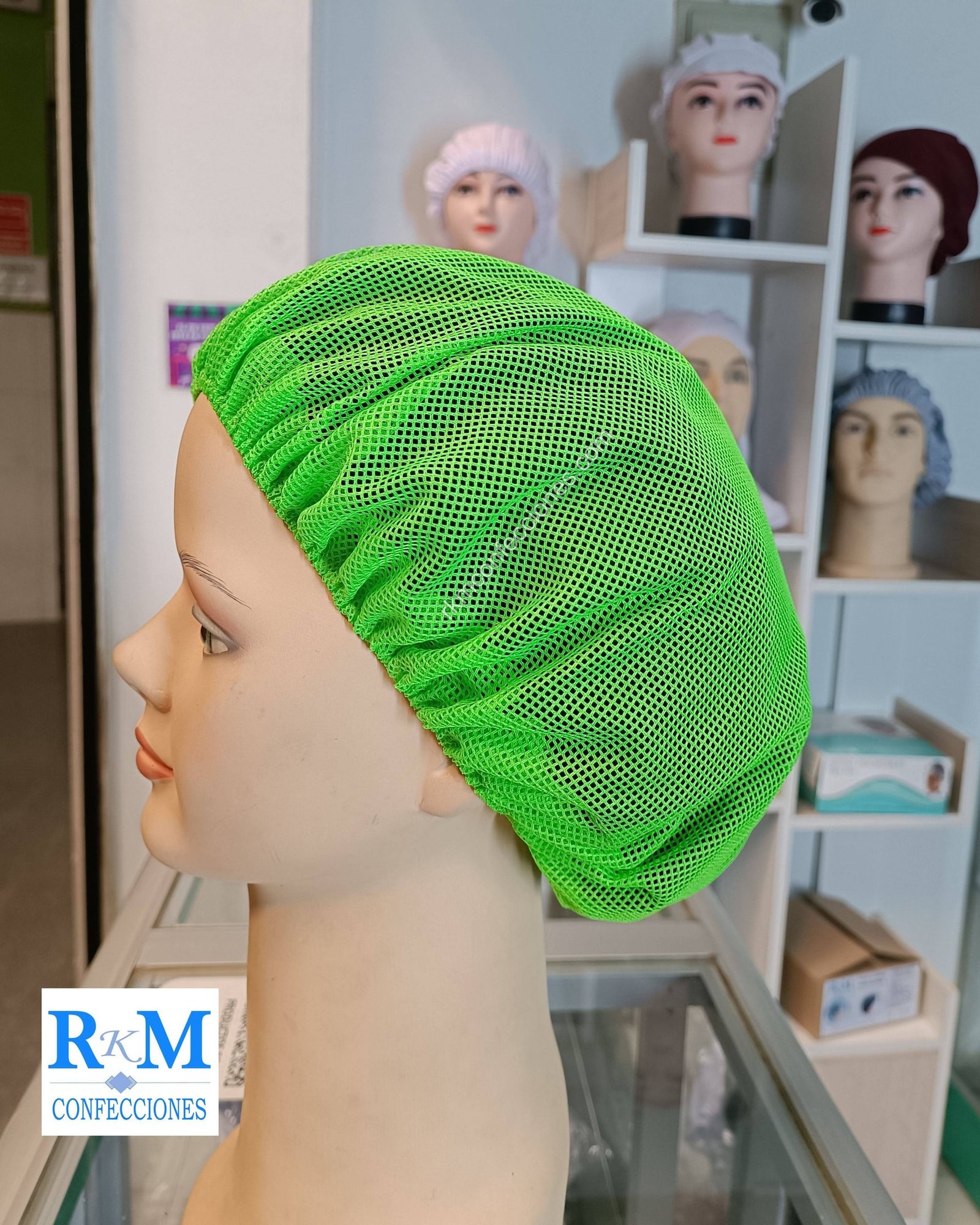 Tocas Reutilizables lavables Tocas Reutilizables Verde Limon Neon Cofias De Tela YbNvR9zPqbTMMaao